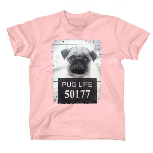 AFONiE Pug Jail Life Kids T-Shirts