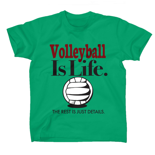 AFONie Volleyball Is Life Kids T-Shirt